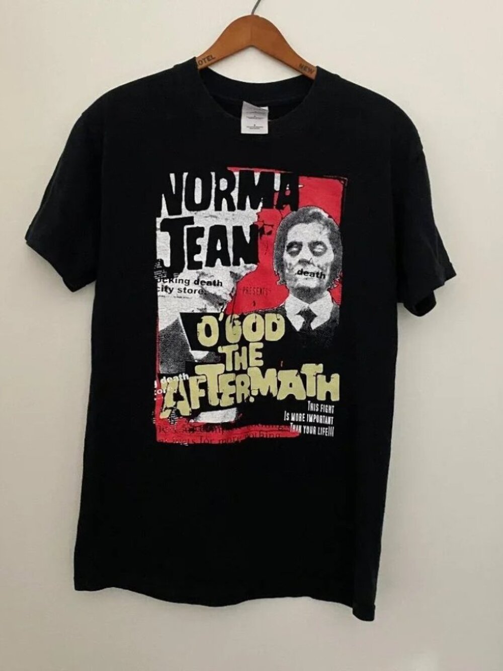 Y2K Vintage Norma Jean Metal Core metalcore tshirt size small